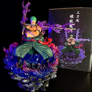 Фигурка Ашуры Зоро с тремя мечами из One Piece