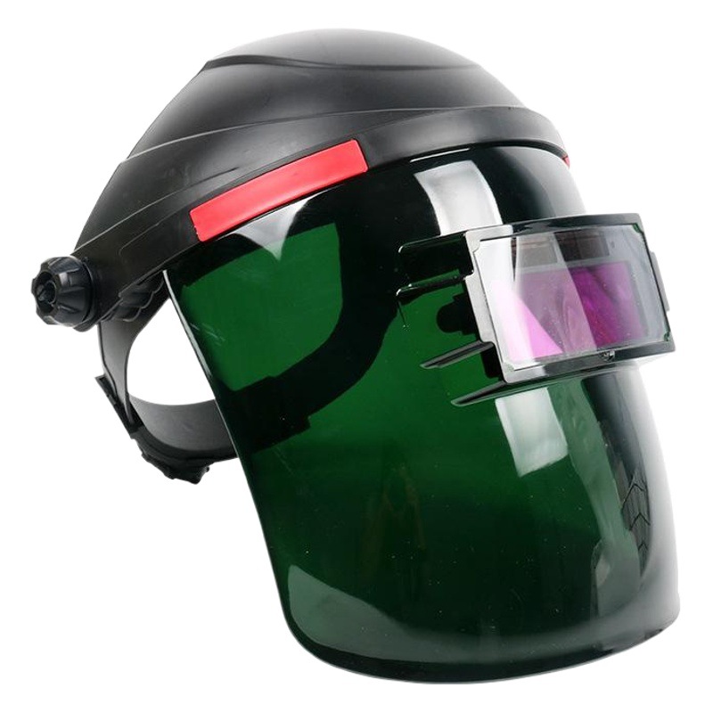 Luz automática que cambia la Máscara de Soldadura tapa de soldadura protectora montado en la cabeza anti-hornear cara completa máscara de soldadura por arco de argón