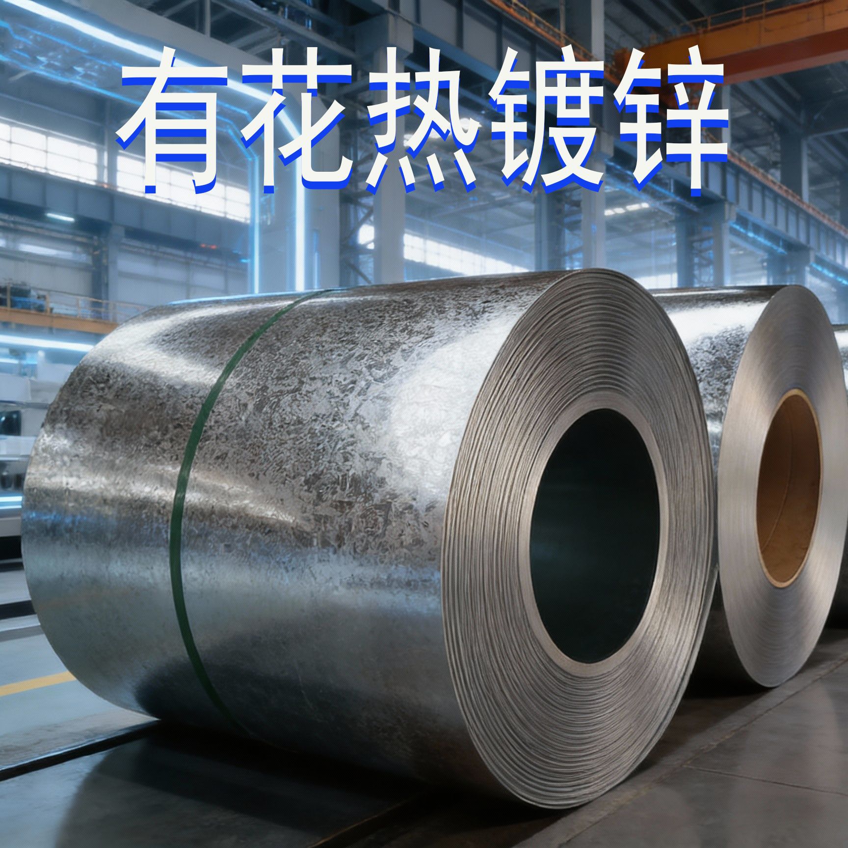 供应SGC340+Z275高锌层高强度钝化有花有油热镀锌卷镀锌板