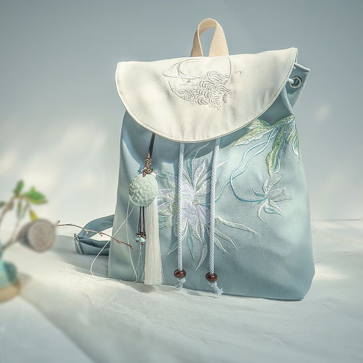 Wasserabweisend 17 Zoll Blume Täglich Rucksack Für Damen display picture 13