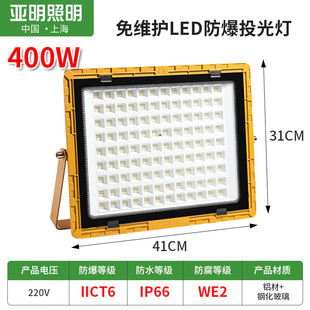 Yaming Lighting Yaming Led Explosion-Proof Light Warehouse Factory Chemical Workshop Gas Station Tunnel Industrial Floodlight