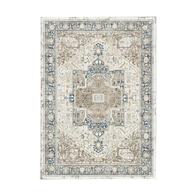 Vintage-Teppich im nordischen Boho-, amerikanischen und persischen Stil für Wohnzimmer, Schlafzimmerteppich im Ethno-Stil, Teppich für Gästehäuser und Hotels_voghion.com