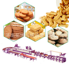 酥性 韧性饼干生产线设备 成型 叠层 桃酥机 压缩饼干生产线