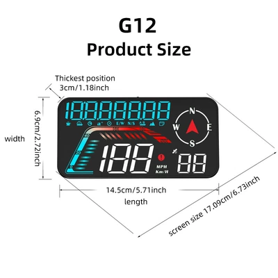 Vehicle HUD, Universal Car HUD Head-Up