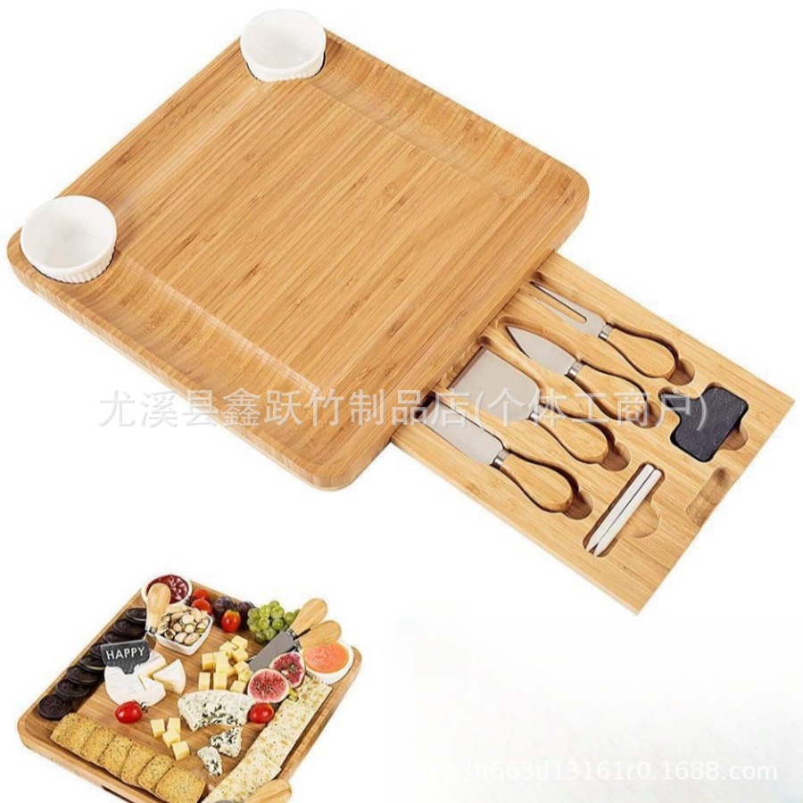 Tabla de camping tabla de bambú multifuncional tabla de corte de frutas para RV tabla de corte de queso europea tabla de queso pan tabla de queso