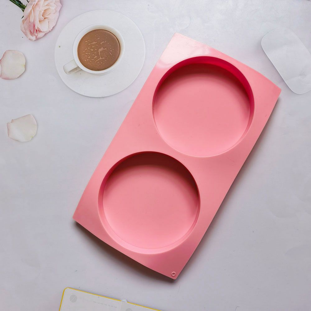 2 discos 309 pasteles molde de silicona pasteles hechos a mano gelatina torta molde de pan herramientas de horneado