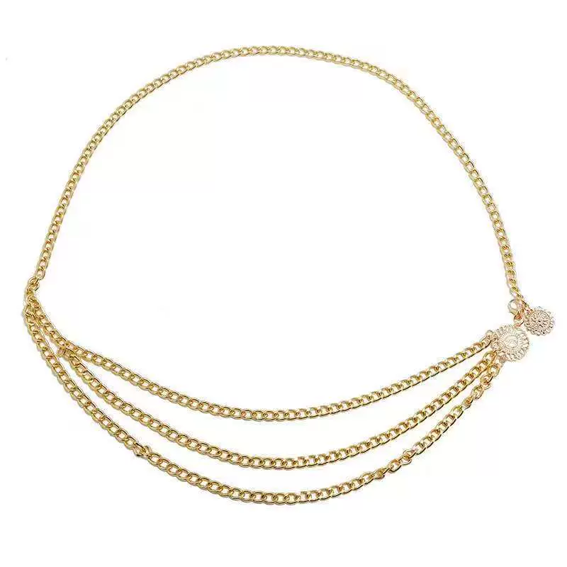 Accessory, fashionable metal chain solar-powered, European style, simple and elegant design