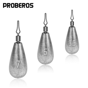 Fishing gear accessories reverse fishing lead pendant free fishing group rotating ring lead pendant drop-type anti-hanging bottom bullet lead 8-word ring