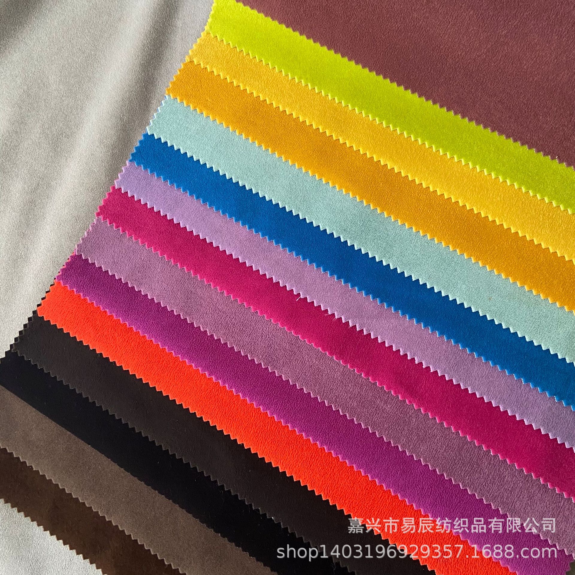 厂家直销防静电防水防污免洗防猫抓高端软包沙发植绒布装饰布