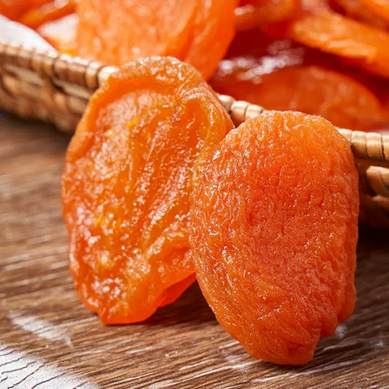 红杏干杏脯无核杏干果脯果干100/250/500克水果制品休闲零食风干