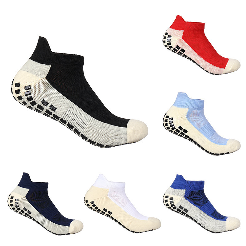 Zhuji Socks Manufacturer Hot-Selling Short Professional Sweat-Absorbent and Deodorant Dispensing Anti-Slip Football Sports