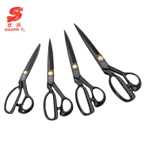 Custom Double-Good forged manganese steel industrial clothing shears professional fabric cutting sewing heavy-duty large scissors