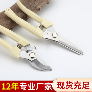 Stainless steel branch shears pruning shears picking fruit flowers and trees shears garden fruit tree flower branches grafting gardening scissors tools