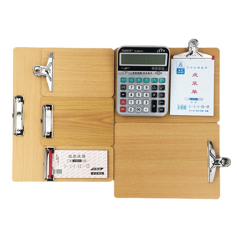 쓰기 패드 A4 합판 판지 A5 플라스틱 쓰기 보드 클립 32 메뉴 클립 사무용품 여름
