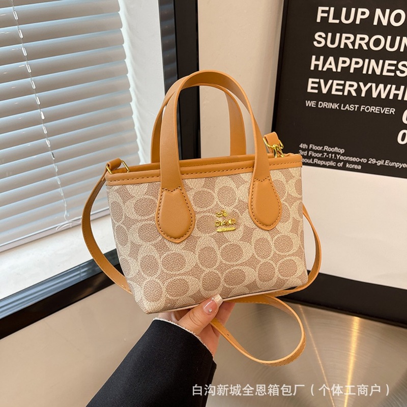 ミニ小衆プリント手提げバスケットbags流行百合ファッション2025国境を越えた新型シングルショルダーバッグ|undefined