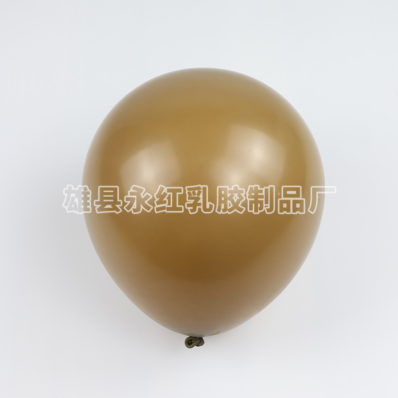 Venta al por mayor nuevo globo 5 pulgadas 12 pulgadas 10 pulgadas color retro engrosado globo de látex fiesta cumpleaños decoración gas