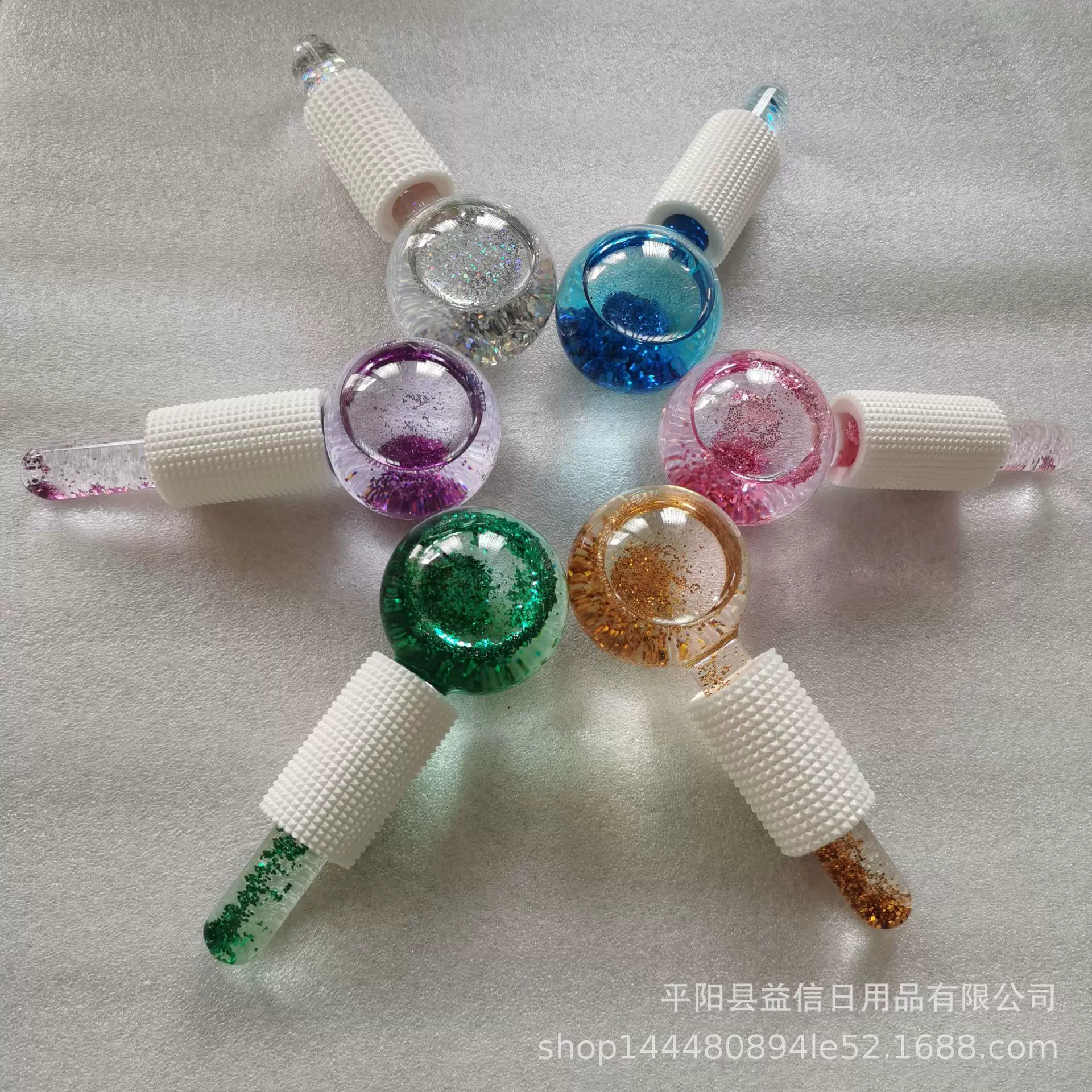 冰波美容球 韩式冰肌能量按摩球 面膜辅助工具眼部舒缓美容玻璃球