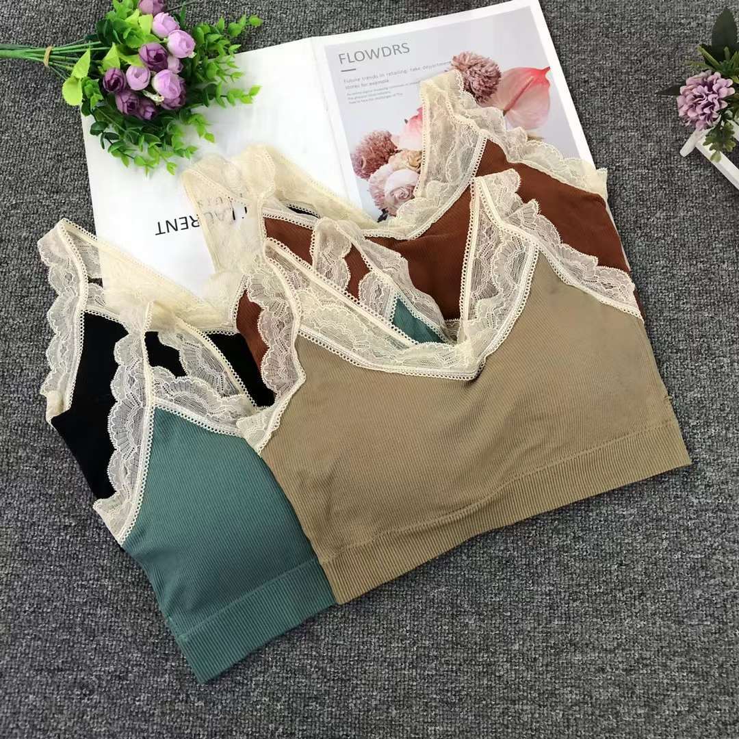 Nuevo chaleco sin costuras de alta elasticidad de alta calidad de dama sin anillo de acero bra de yoga ropa interior deportiva mujer al por mayor
