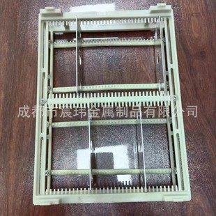 Rack. Rack Optical Glass Lens Cleaning Basket Strip High Temperature Resistant All Plastic Plating Etching Optical Glass Cleaning