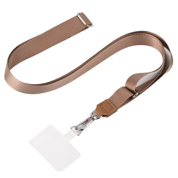 Brown flat rope+transparent patch