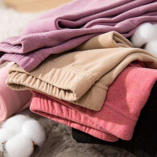  Autumn and Winter New Style Seamless Thermal Underwear Set Women's AB Surface Brushed Men's Autumn Clothes and Autumn Pants Plus Velvet Thermal Clothes