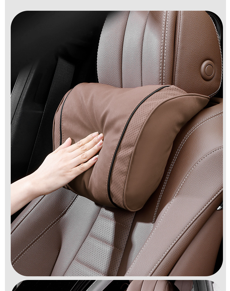Factory Direct Sales Car Headrest Suitable for Mercedes-Benz, Bmw and Audi Seat Cushions, Lumbar Support Set, Car Interior Neck Pillow