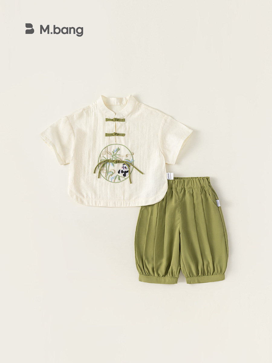 Youbao ropa para niños traje para niños verano bebé nuevo vestido chino niños estilo chino Hanfu verano XT84124