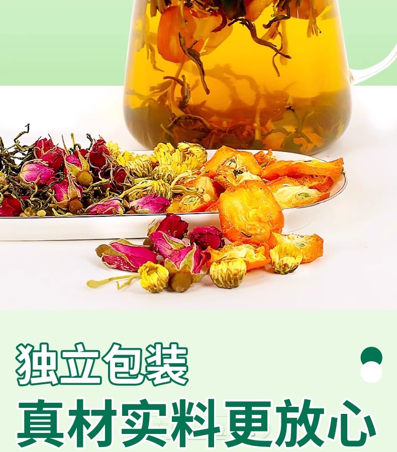 Dandelion Kumquat Tea Bags 50g Individual Sachets Traditional Herbal Infusion specifications