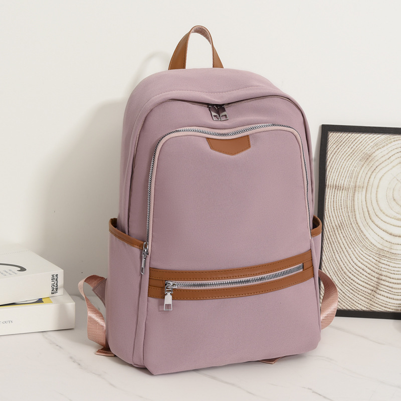 Backpack Oxford cloth commuting student travel leisure bag large capacity women's backpack_voghion.com