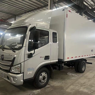 冷藏车 国六福田奥铃速运 蓝牌保温 小型冷链车排半冷藏车