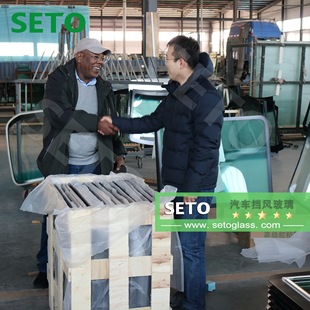 Foreign trade for car windshield factory straight hair damage package compensation tempered laminated car windshield