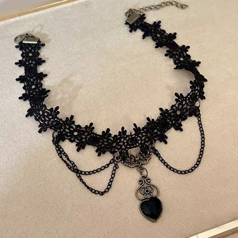 A2970 레이스 목걸이 I