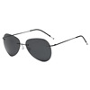 Ultra light metal fashionable sunglasses, street glasses, wholesale