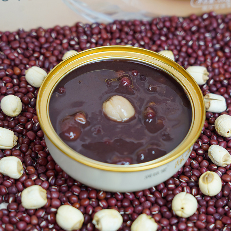 Dazhou Xinyan Runcongtang みかんの皮と蓮の実のあんこ 185g*8 ボウル すぐに食べられるデザート インスタント粥 広東風デザート|undefined