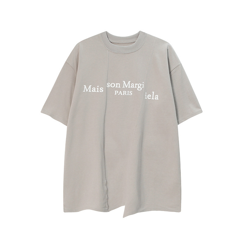 24SS 新デジタルパターンラウンドネックメンズとレディースのトレンディな半袖コットンカジュアル T シャツシリーズ|undefined