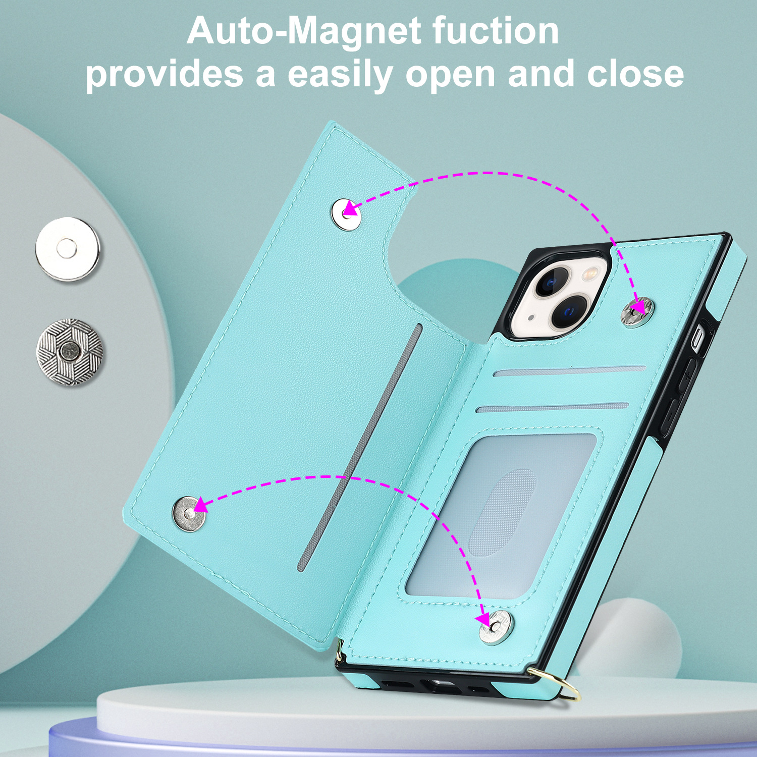 Handyhülle Aus Leder Für Iphone Pro Umhängetasche Mit Band_voghion.com