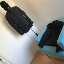 2021秋冬新款纯原法国羽皇立领口袋工装羽绒服纽扣鹅绒服附收纳袋