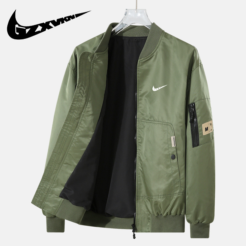 2025 Men's Spring and Autumn Korean Style Trendy Baseball Uniforms Handsome Autumn and Winter Casual Tops Tops Tops Men's Clips