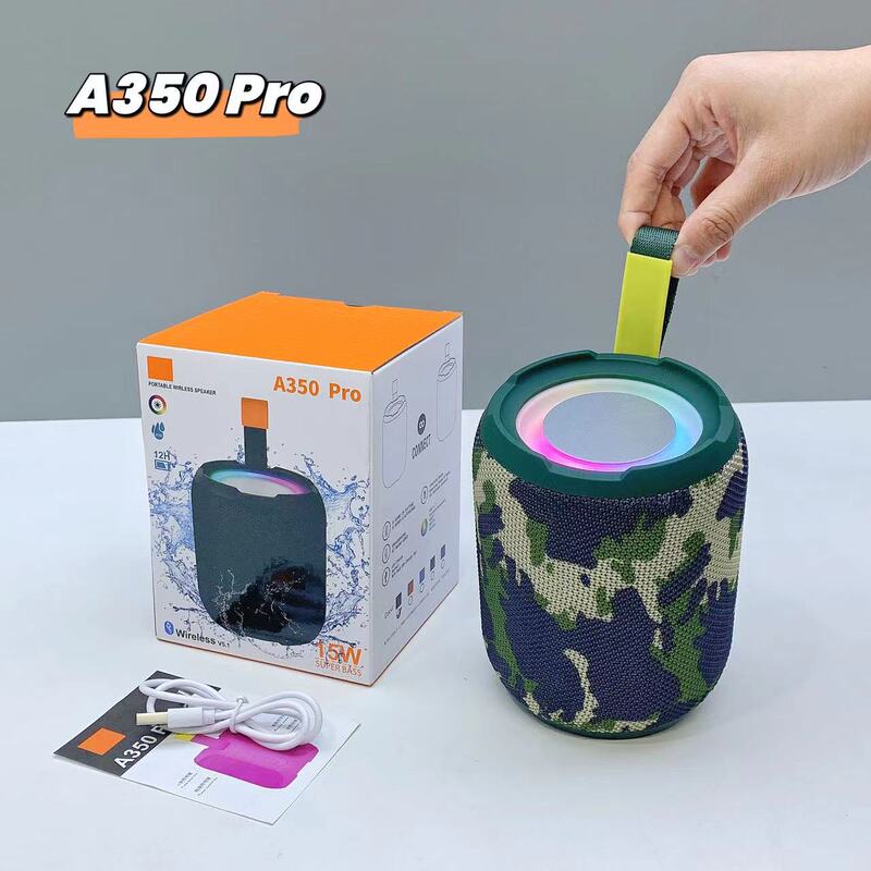A350 アウトドアスポーツポータブルカラフルな Bluetooth スピーカーホーム長いバッテリー寿命大音量ミニ Bluetooth スピーカー|undefined