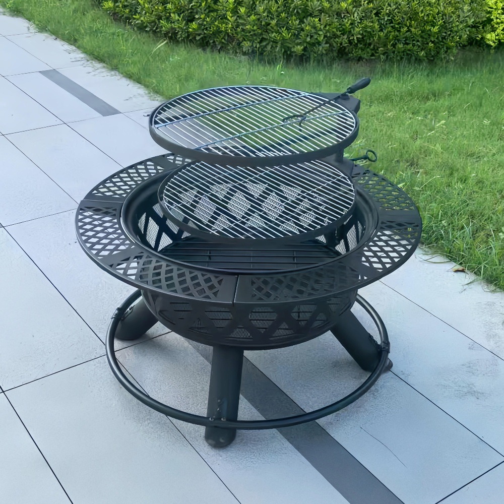 Parrilla de barbacoa al aire libre parrilla de barbacoa hogar horno de leña horno de calefacción patio horno de cocina horno de cocina de té conjunto mesa de fuego de carbón