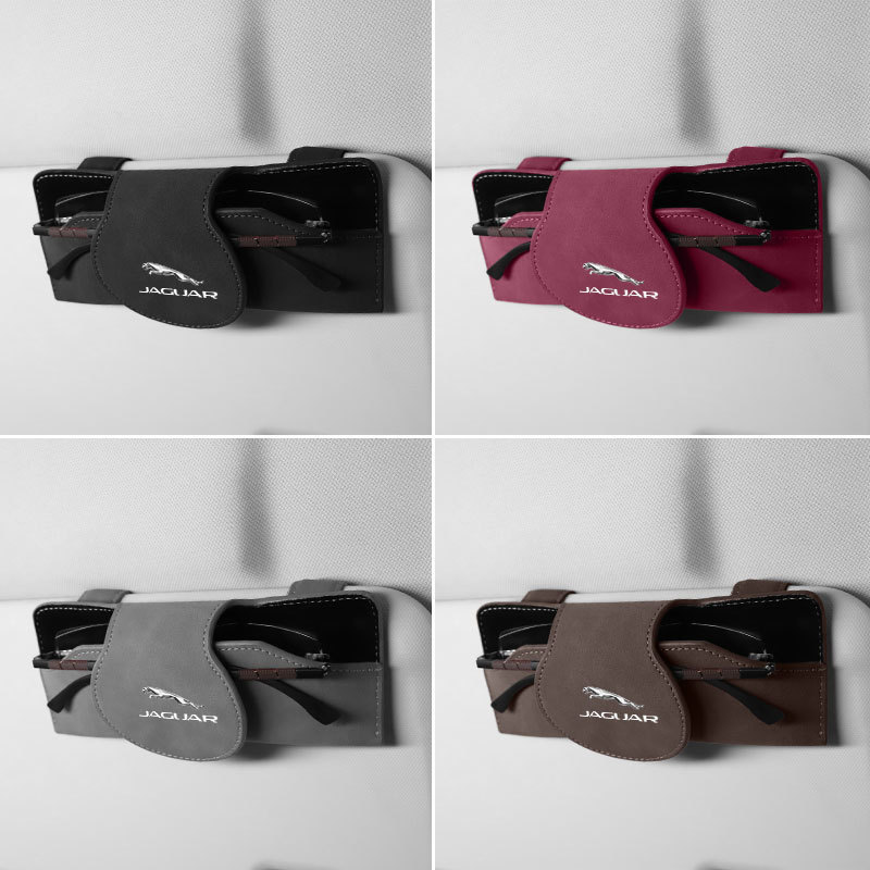 Suitable for Jaguar XELXFLFTYPEFPACEXFIPACEXECTYPE car glasses case glasses clip
