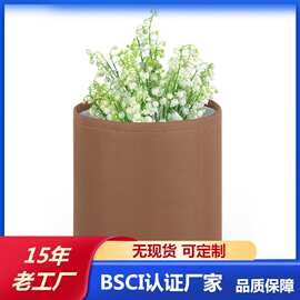 生产定制布艺盆栽袋束口保温绿植盆栽袋加厚园林种植袋