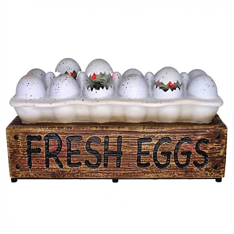 万圣节 Zombie Chicks Deviled Eggs 动画装饰品|undefined