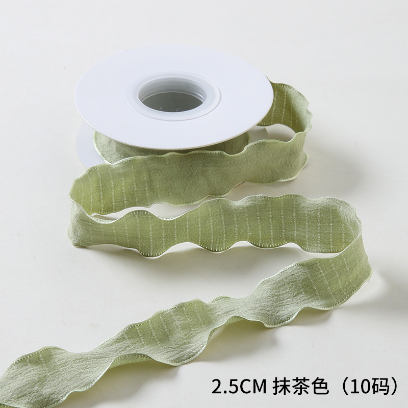 Cinta plisada, materiales de embalaje de flores, tienda de flores, ramo floral, cinta de embalaje, correas onduladas, cinta decorativa