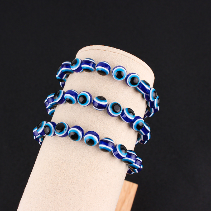 Lucky Evil Eye Red String Bracelet Protection Jewellery Minimalist_voghion.com