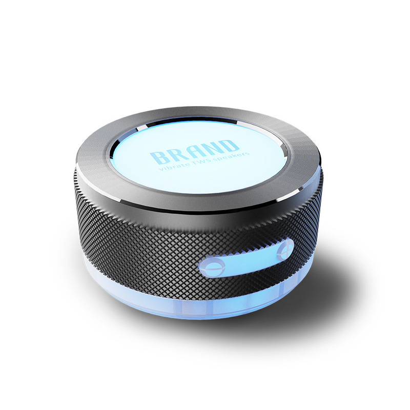 骨伝導共鳴 Bluetooth スピーカー RGB ホームワイヤレススピーカー屋外ポータブルカーミニサブウーファー|undefined