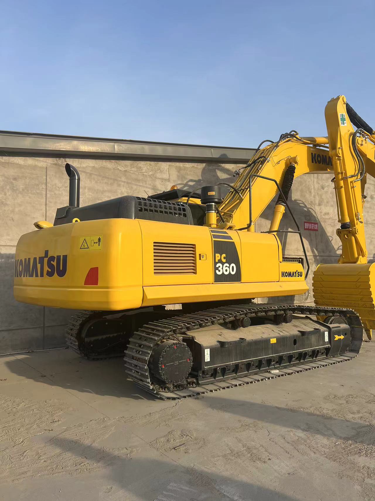 Shanghai Lufa Komatsu PC350 PC360 excavadora noventa por ciento de la fuente de primera mano precio preferencial