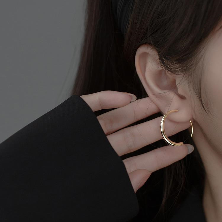 Geometric fashionable elegant creative brand small design earrings…