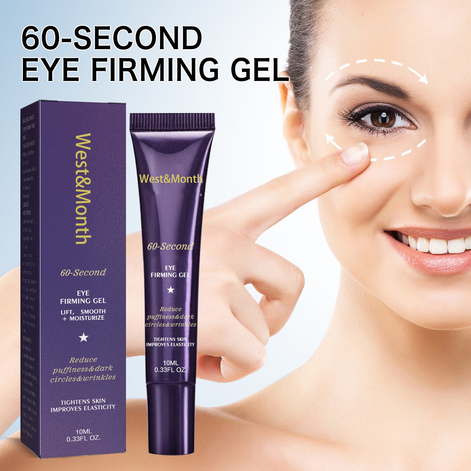 Firming gel Lighten Fine Lines Bag Moisturizing&Firming Skin Eye Cream_voghion.com