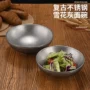 双层定制复古不锈钢拉面碗